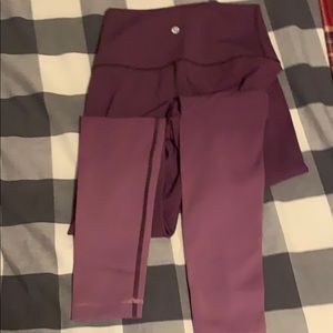 Lululemon ombré lavender leggings